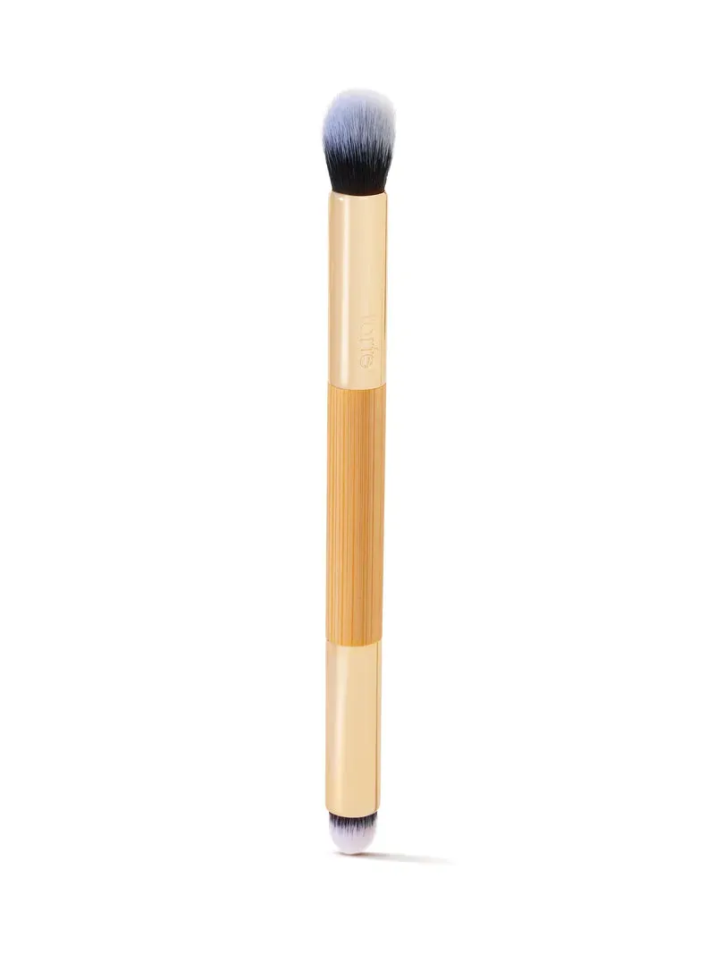 Tarte double-ended pinceau anticerne précision buff