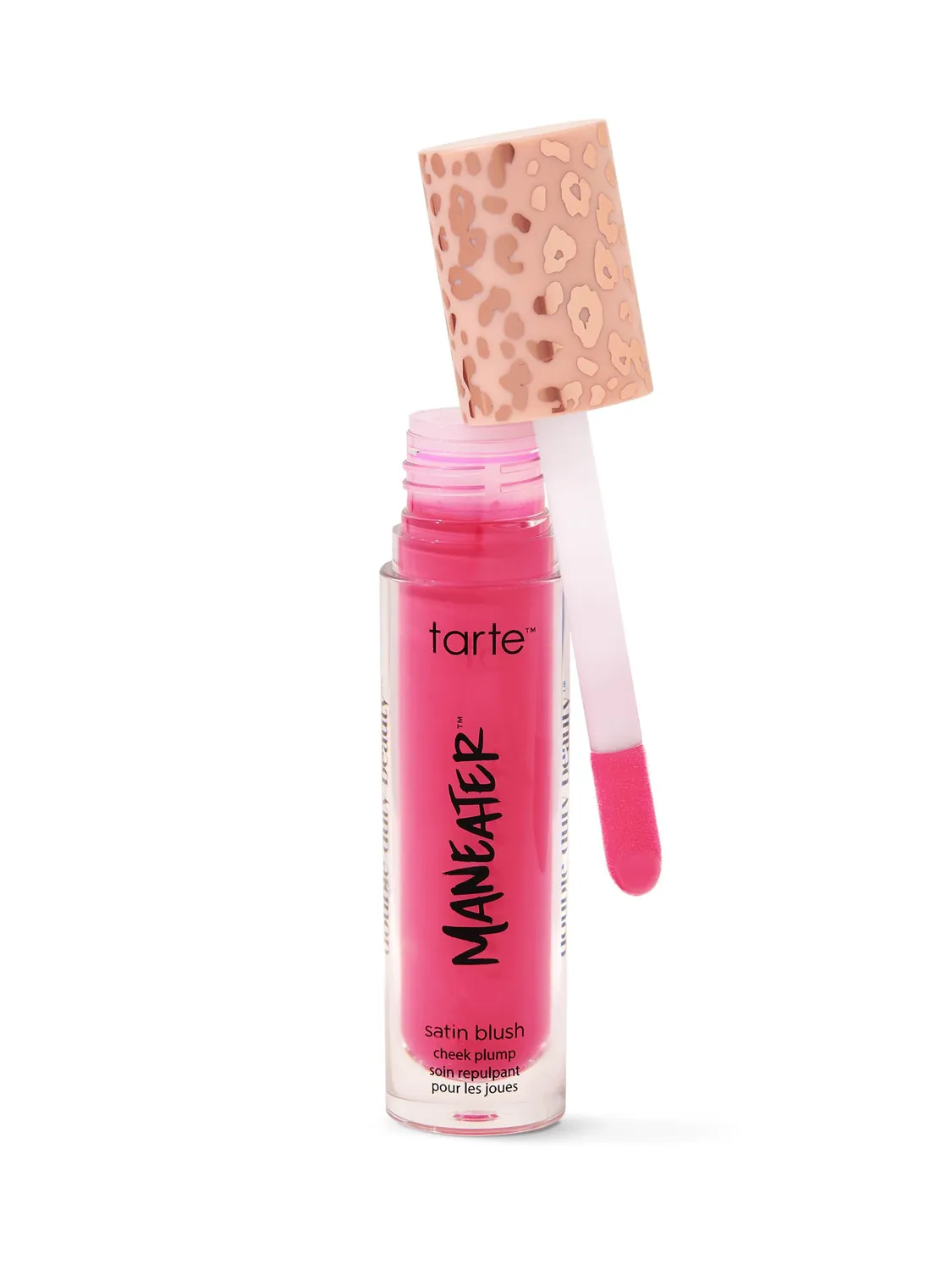 Tarte Maneater Satin Blush Cheek Plump pink beige repulpant