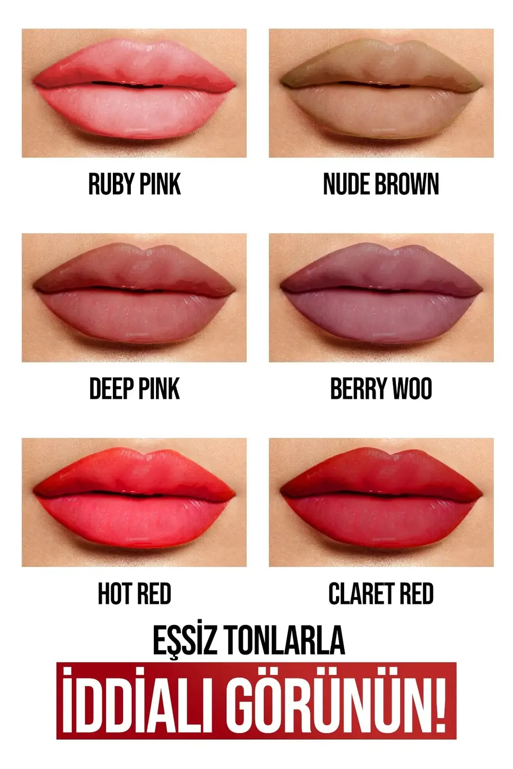 New Well Permanent Matte rouge à lèvres 02 nude brown