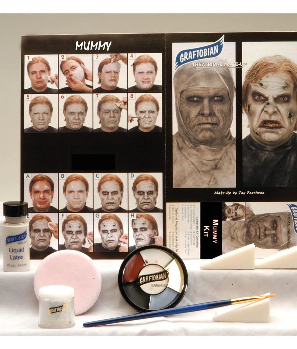 Graftobian Kit Maquillage Momie Halloween Complet