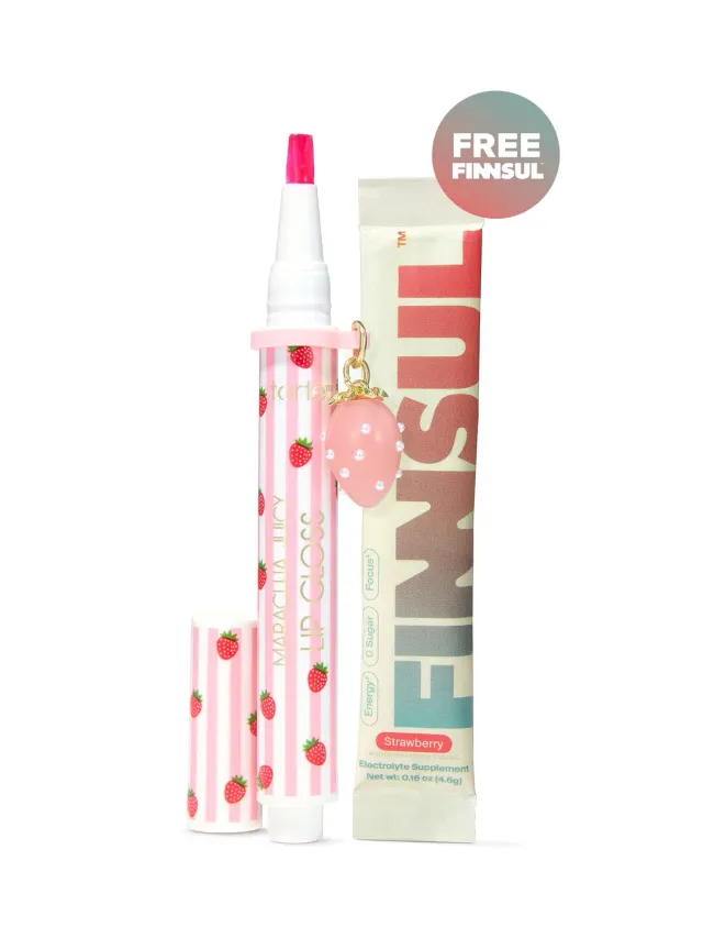 Tarte Finnsul Lip & Sip set gloss Maracuja Fraise