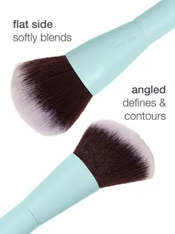 Tarte Double Ended pinceau teint crème double embout
