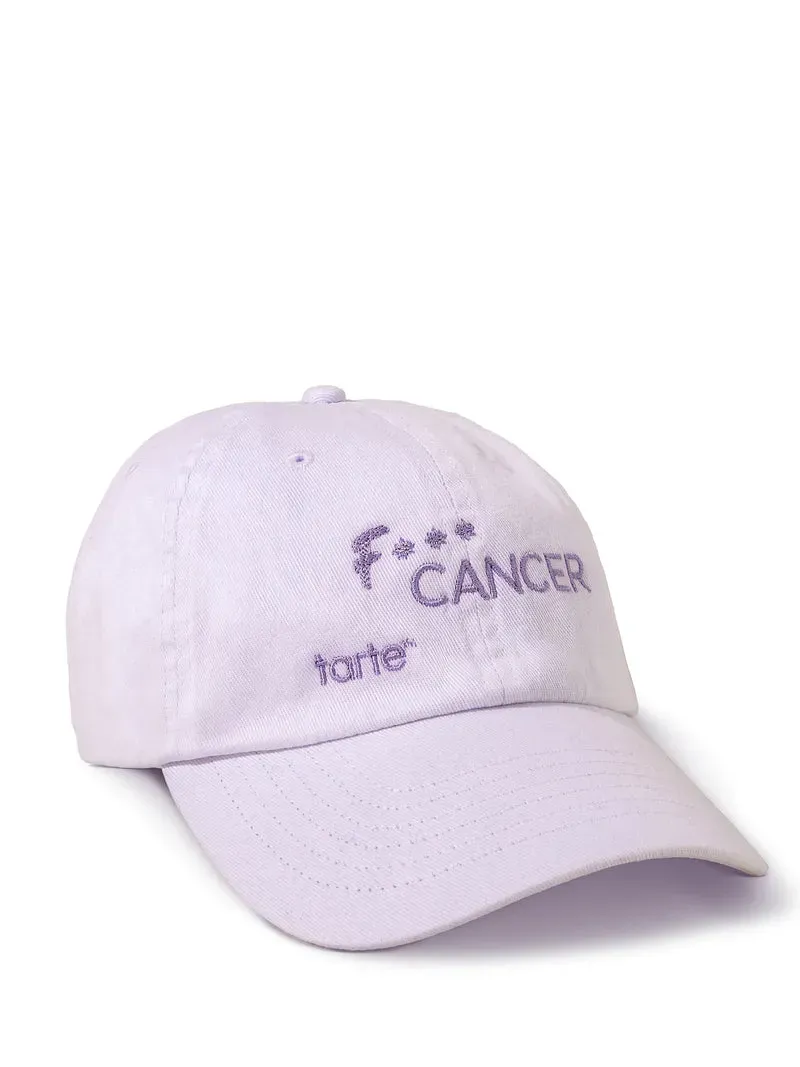 Tarte F Cancer casquette solidaire revers caritatif