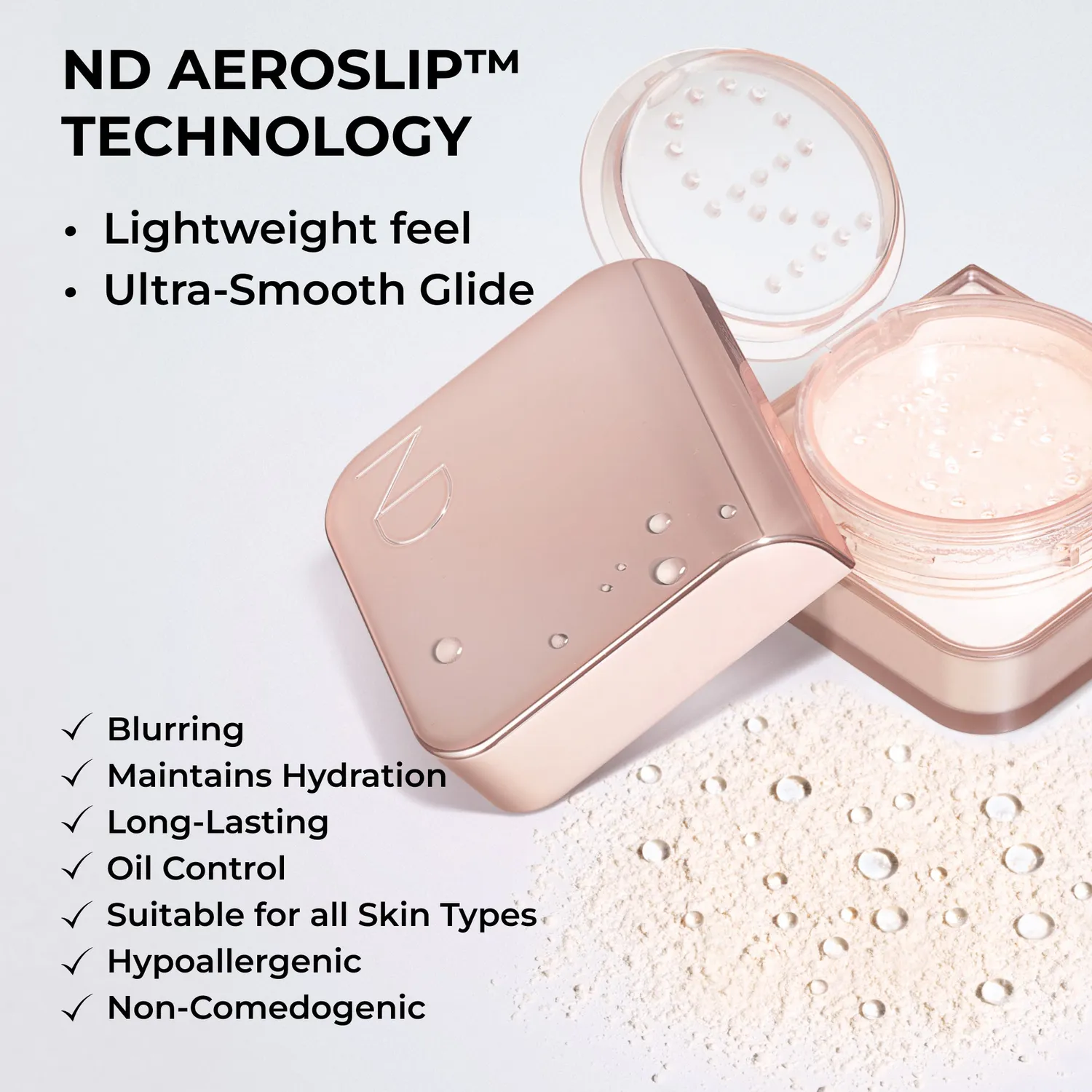 Natasha Denona Hy-Glam poudre fixatrice translucide 20g