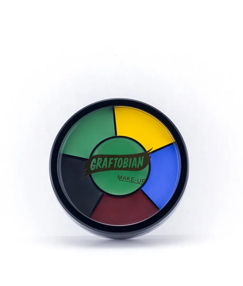 Graftobian Witch roue maquillage crème verte 5 teintes