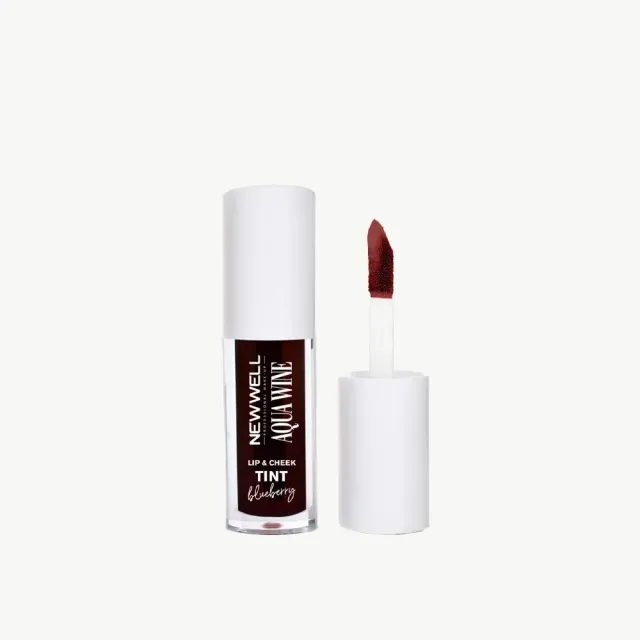 New Well Aqua Wine encre lèvres joues myrtille 6 ml