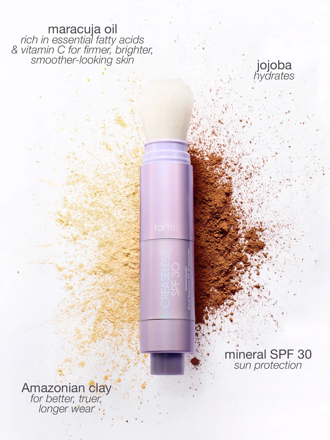 Tarte creaseless SPF 30 poudre solaire translucent