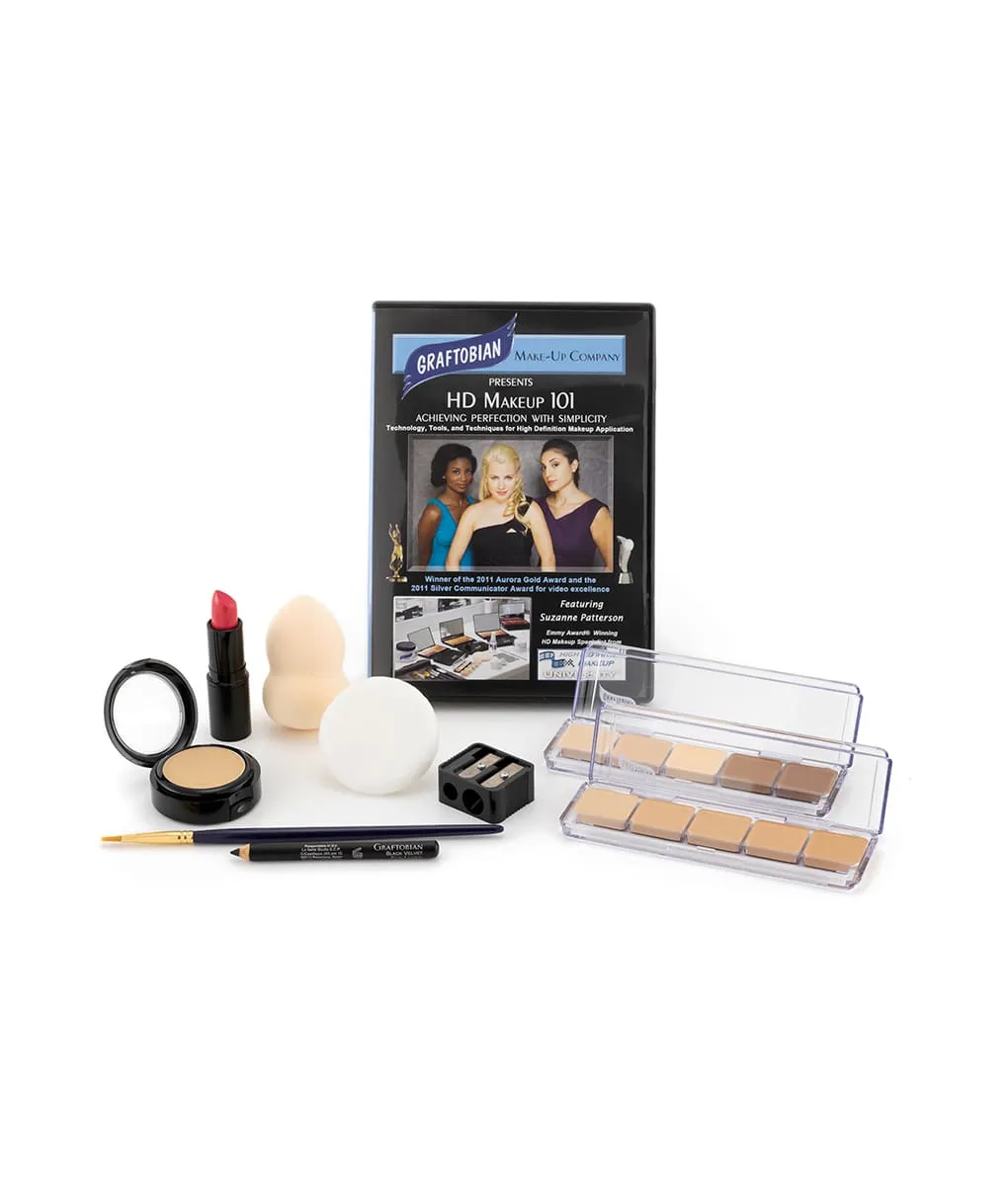 Graftobian Ultra HD Essentials kit teint 11 pièces