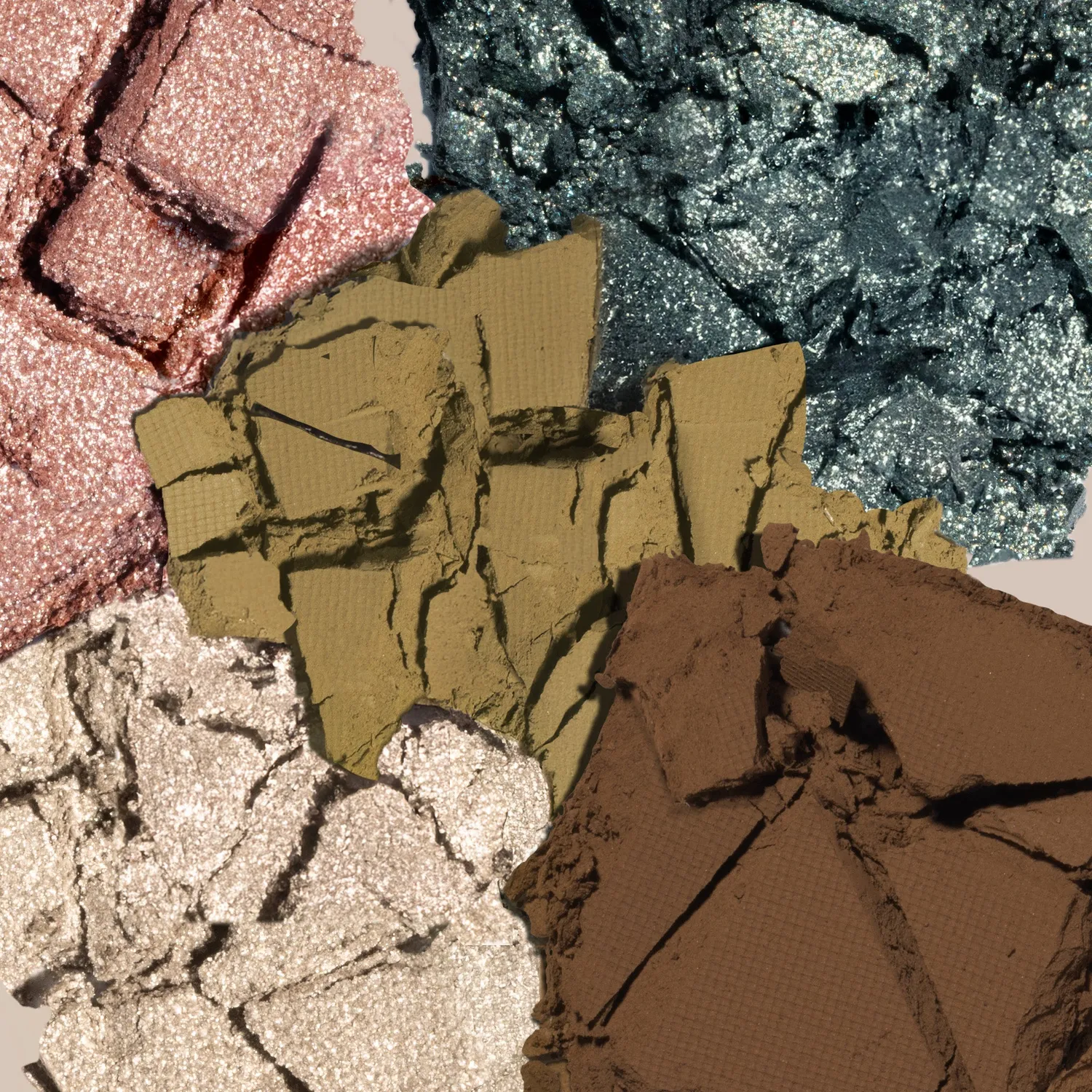 Natasha Denona Mini Gloom palette 5 fards verts