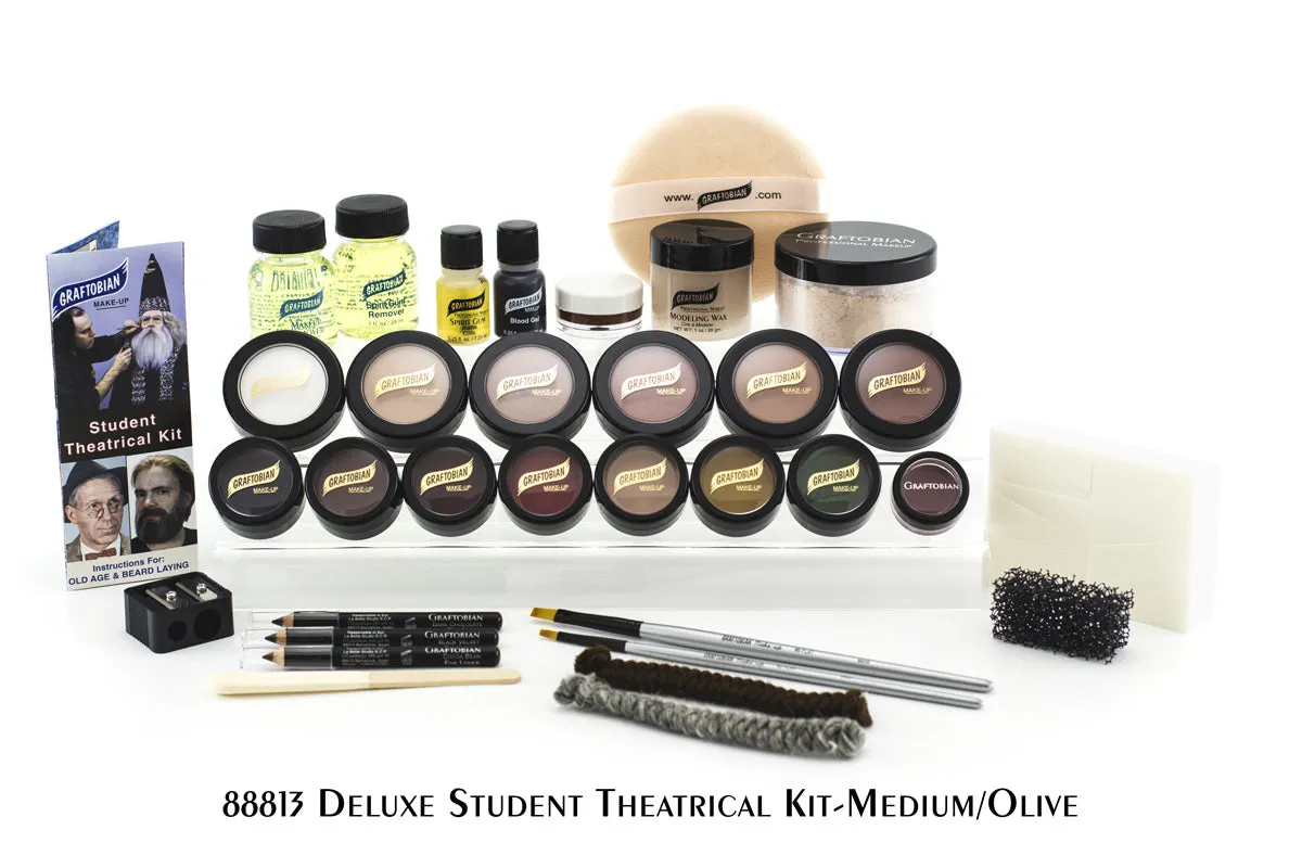 Graftobian Deluxe Student kit maquillage théâtre couvrant