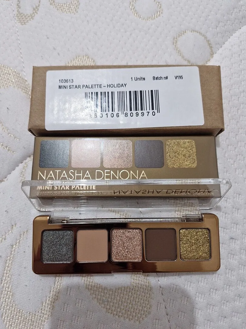 Natasha Denona Mini Gloom palette 5 fards verts