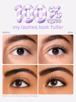Tarte Tartelette mascara tubing voyage noir volume longueur
