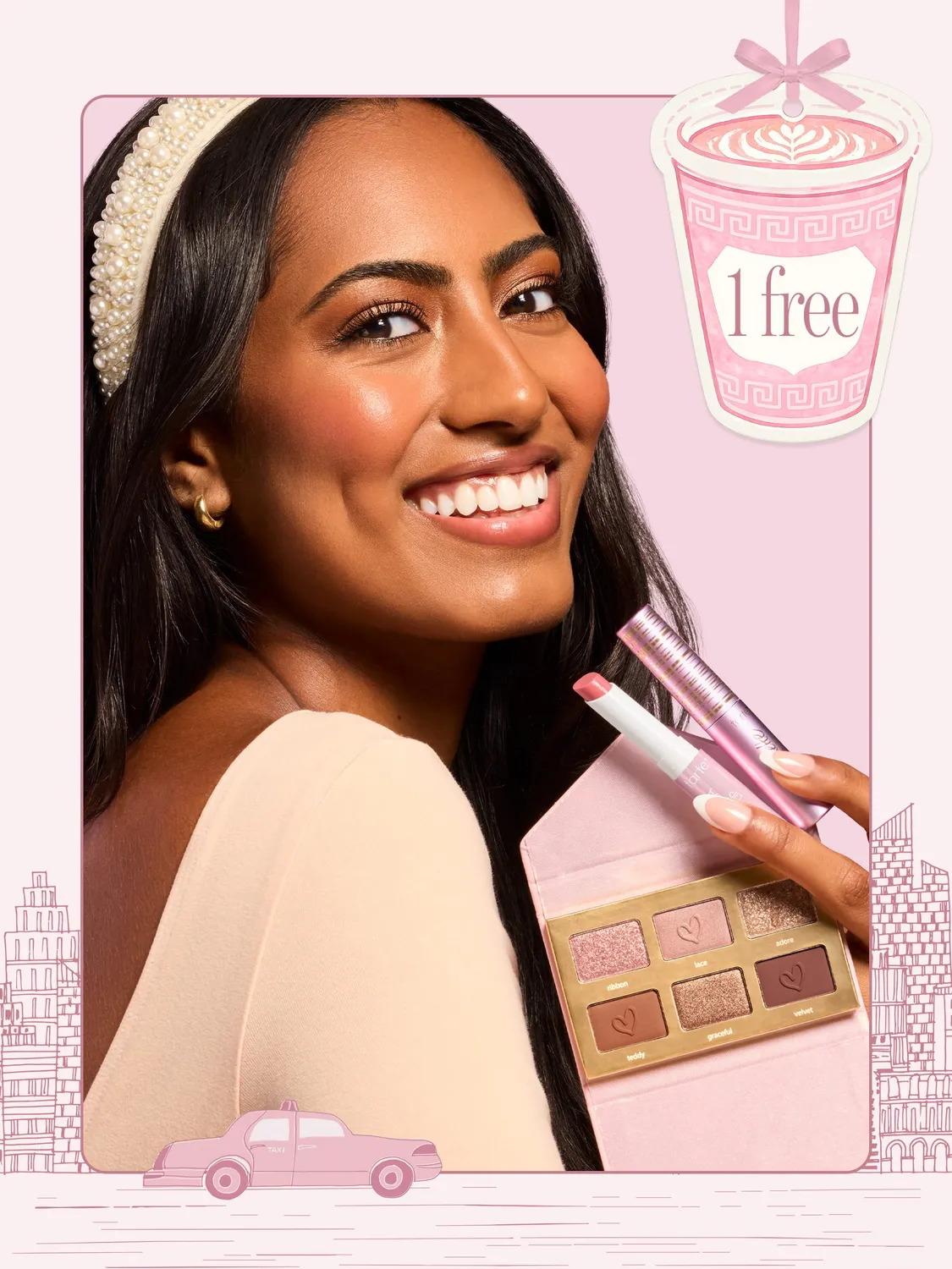 Tarte Front Row Energy coffret voyage multi palette mascara