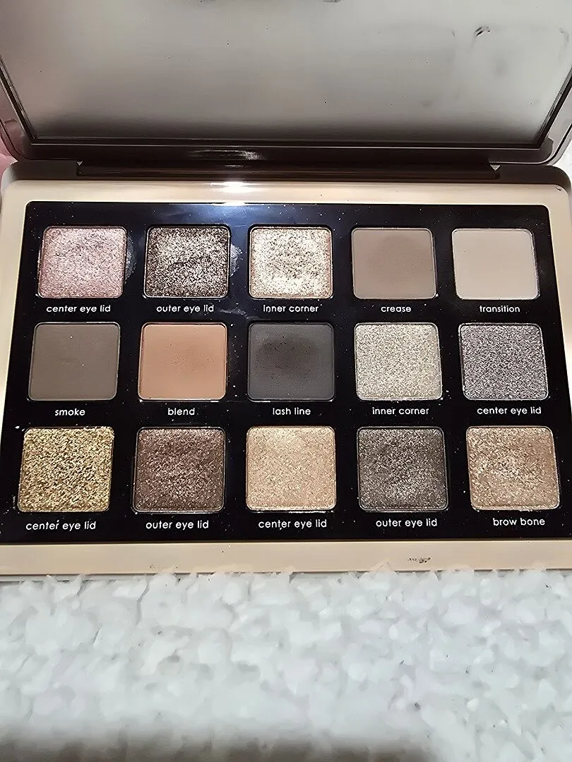 Natasha Denona Glam Eyeshadow Palette palette 15 fards jour soir