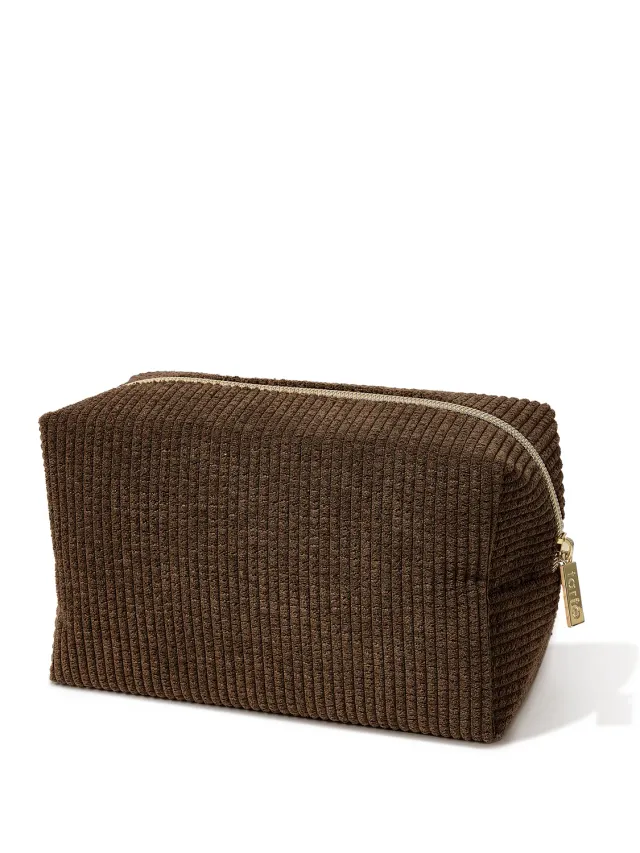 Tarte Vintage Vibe trousse maquillage marron format voyage