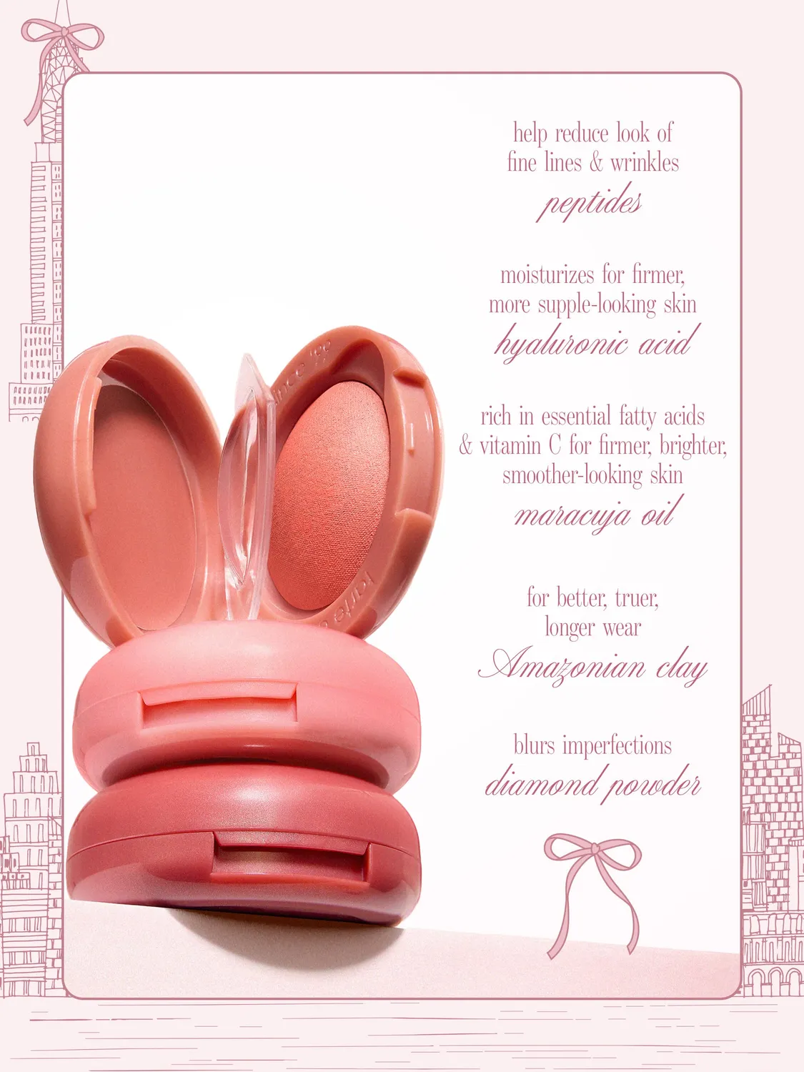 Tarte XOXO Blush & Glow trio macaron mini multi