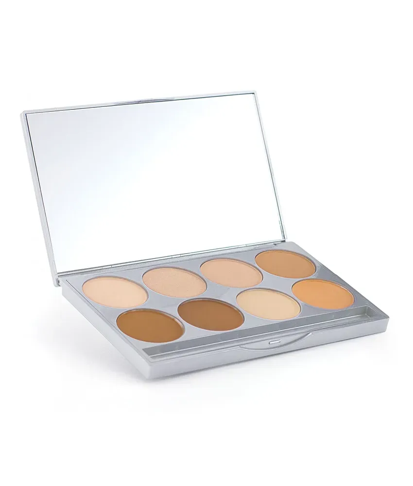 Graftobian Pro Powder HD palette fond de teint poudre 8 teintes