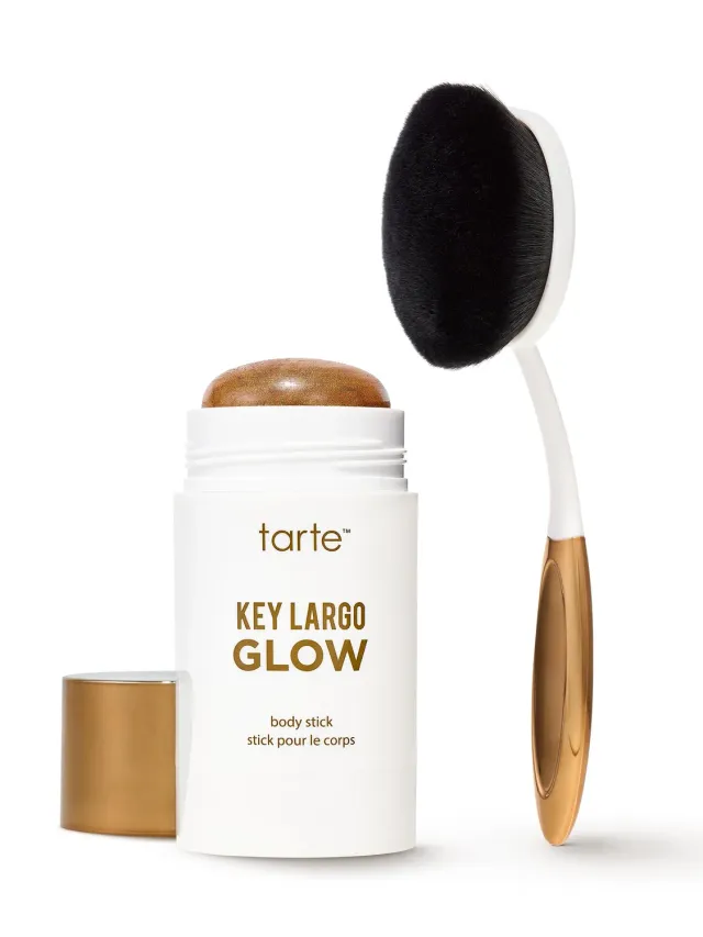 Tarte Key Largo Glow stick corps bronzant + pinceau