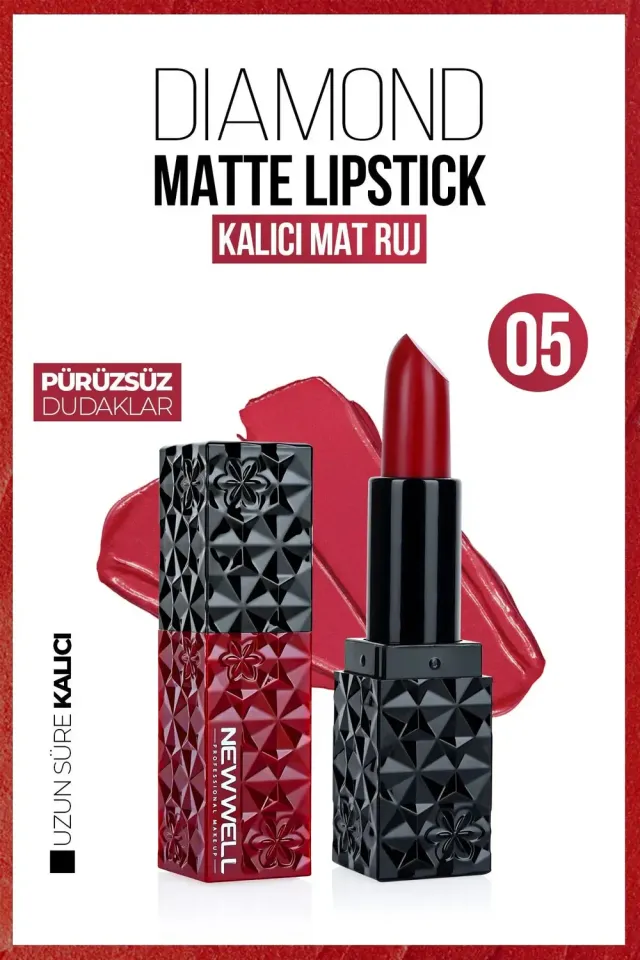 Newwell Diamond Matte rouge à lèvres mat 05