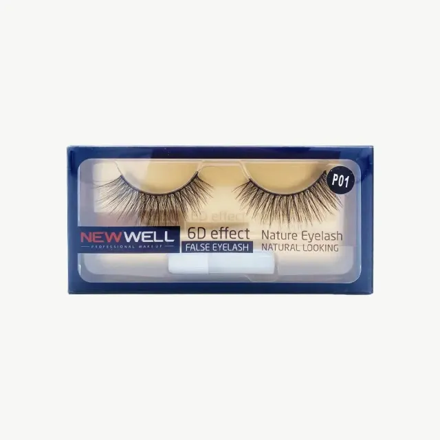 New Well 6D Effect P01 faux cils effet naturel