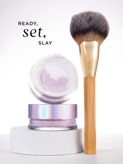 Tarte Full Fan pinceau poudre éventail fini flouté airbrush