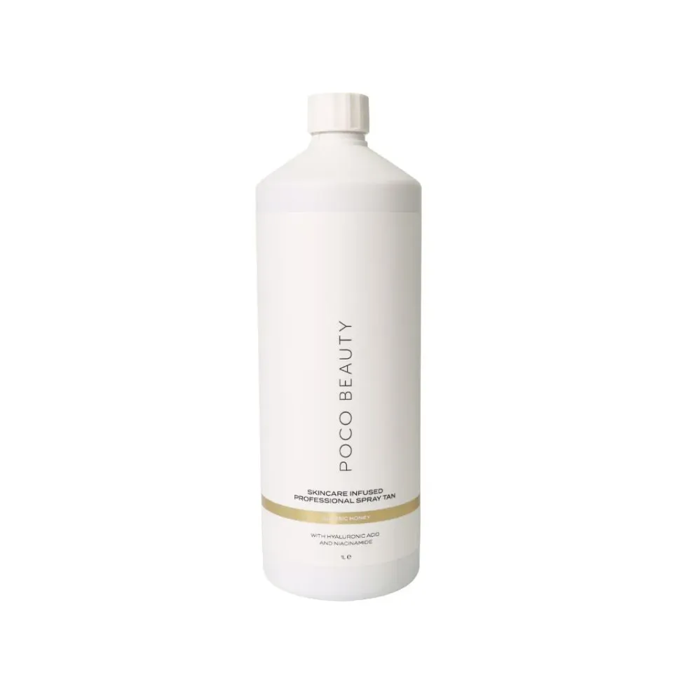 Poco Beauty Professional Spray Tan lotion 4 x 1 L