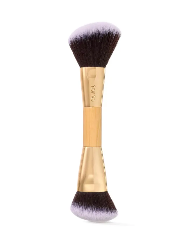 Tarte double-ended pinceau bronzer crème et poudre vegan