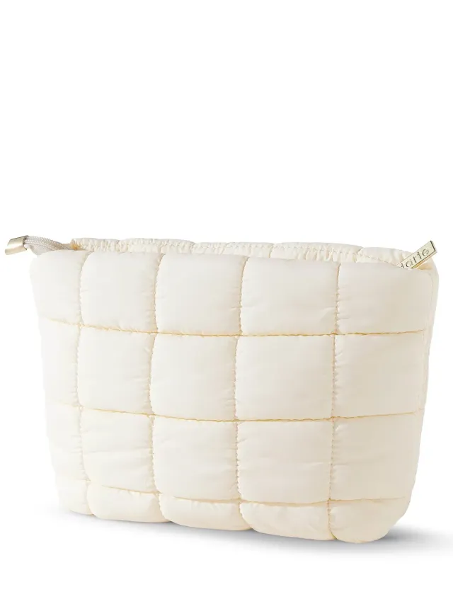 Tarte Puffy trousse maquillage cream matelassée