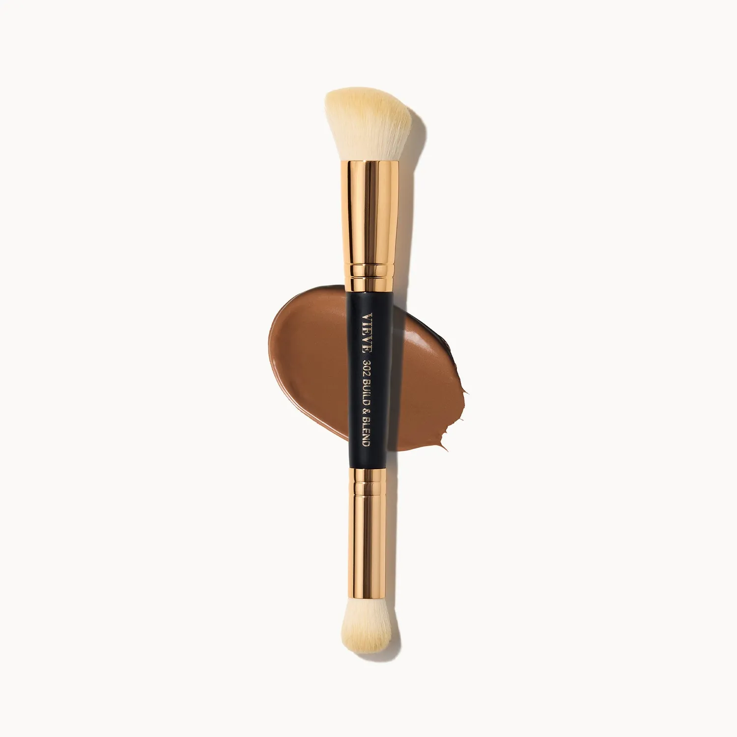 Vieve 302 pinceau teint double-embout fond de teint