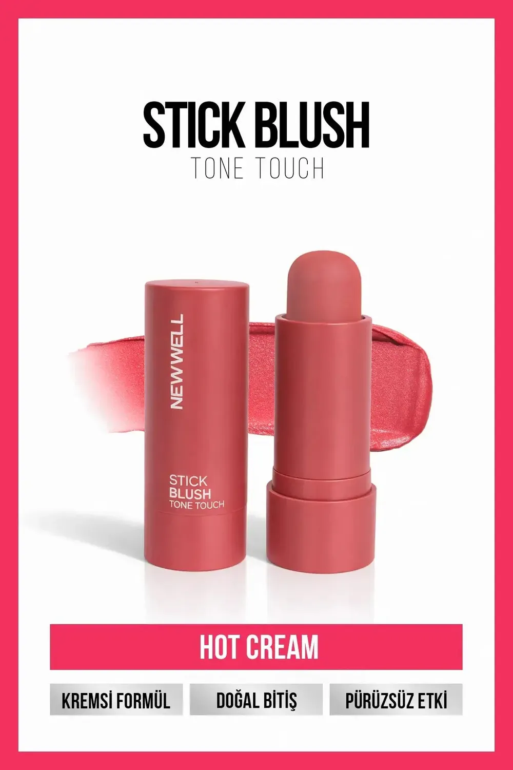 New Well Hot Cream 05 blush stick crème