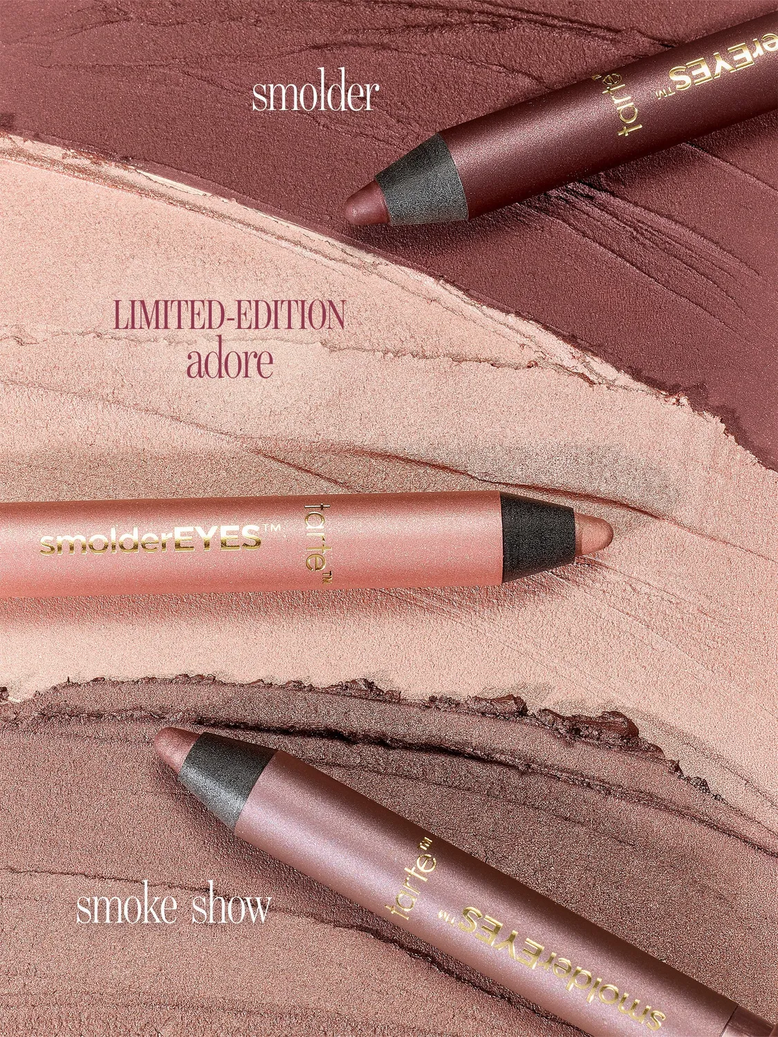 Tarte Socialite Smokeshow trio ombre liner waterproof