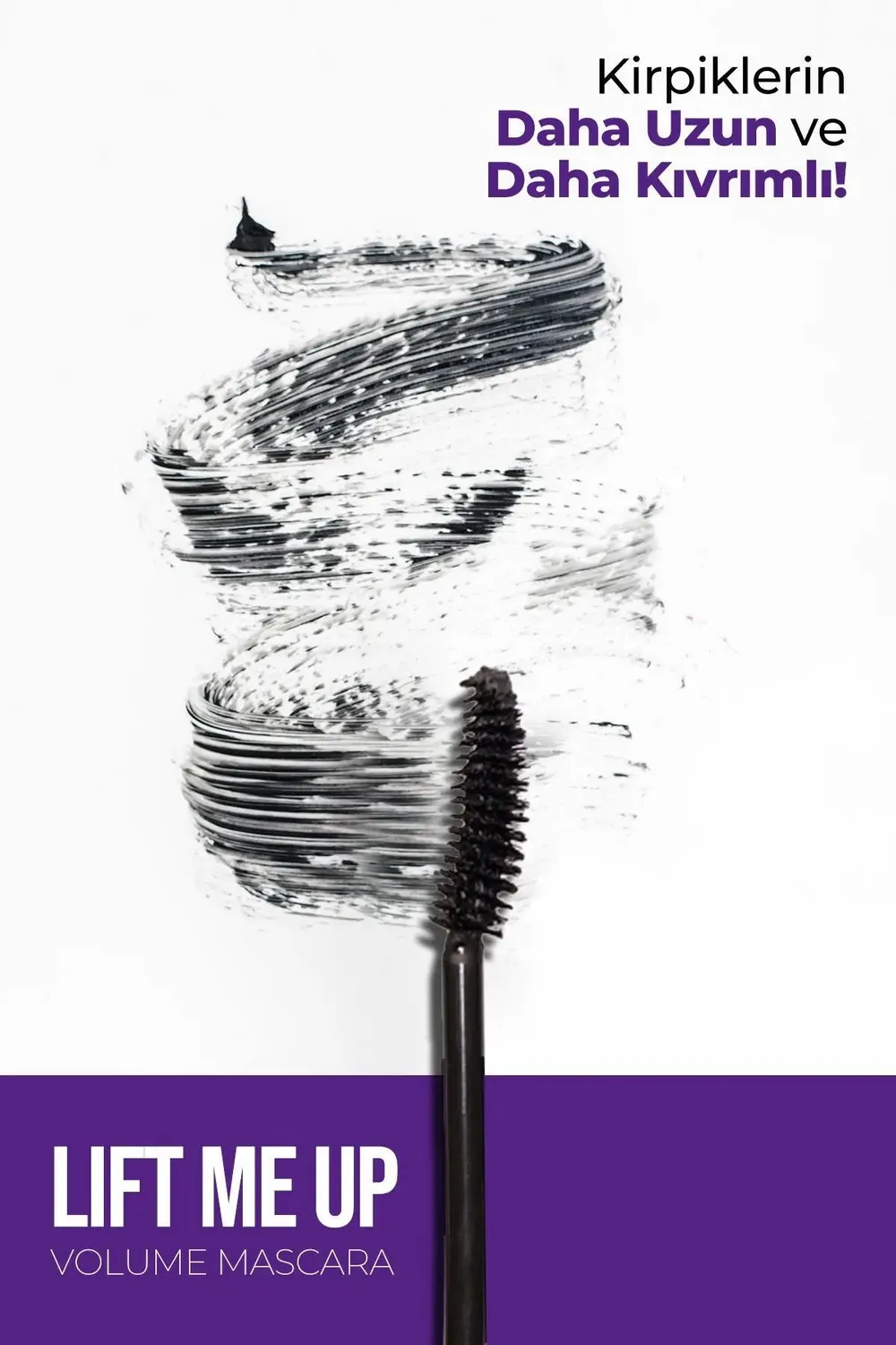 New Well Lift Me Up Volume mascara noir 8 ml recourbant