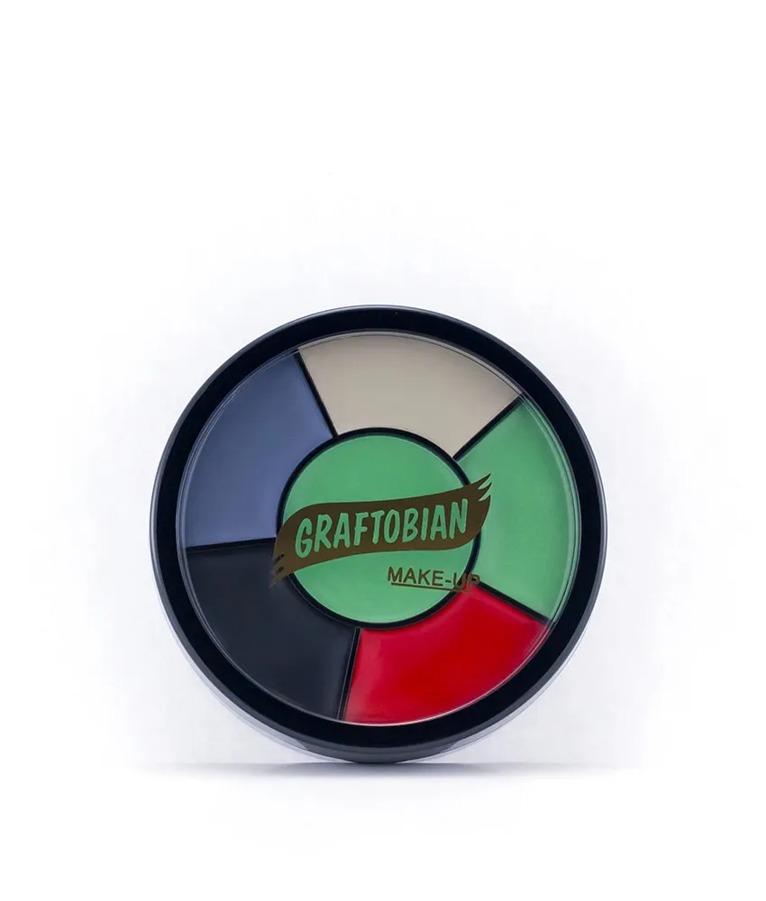 Graftobian Monster Makeup Wheel roue fards crème monstre vert