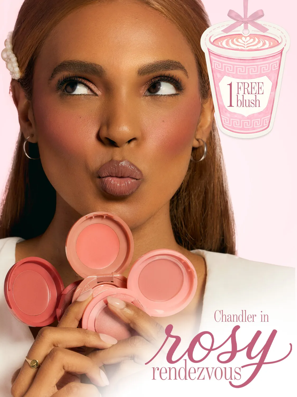 Tarte XOXO Blush & Glow trio macaron mini multi