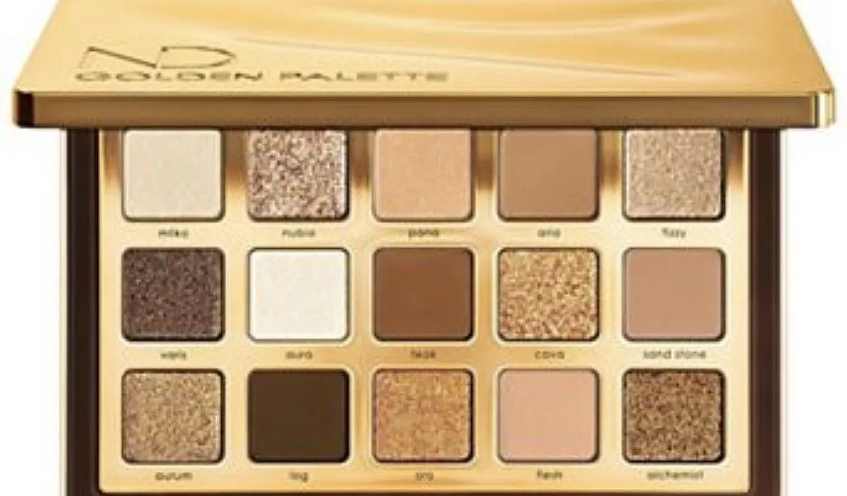 Natasha Denona Golden palette fards à paupières 15 fards dorés