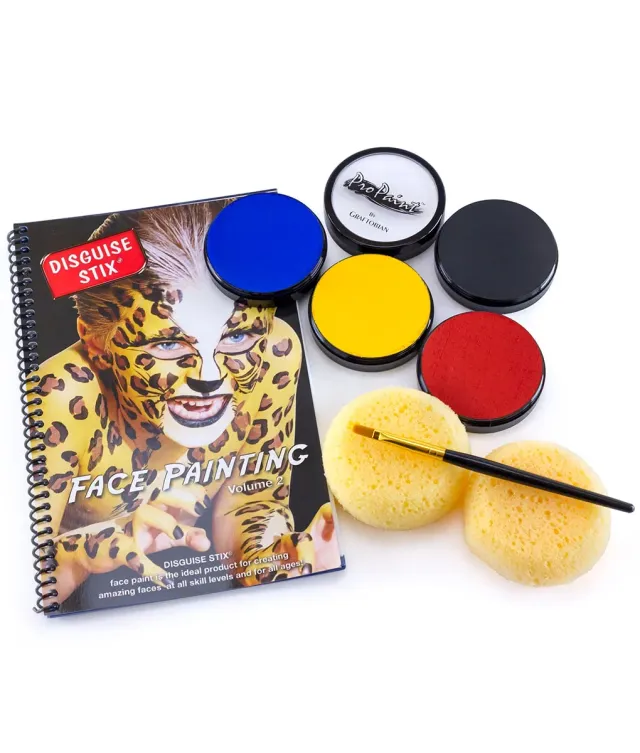 Graftobian ProPaint Peinture Visage 5 Couleurs Primaires