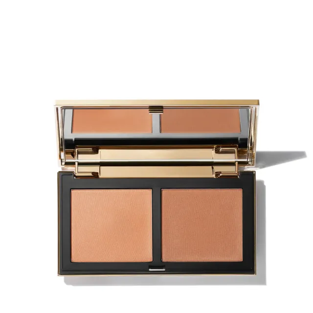 Vieve Modern Bronzer poudre duo Medium sculptant satiné