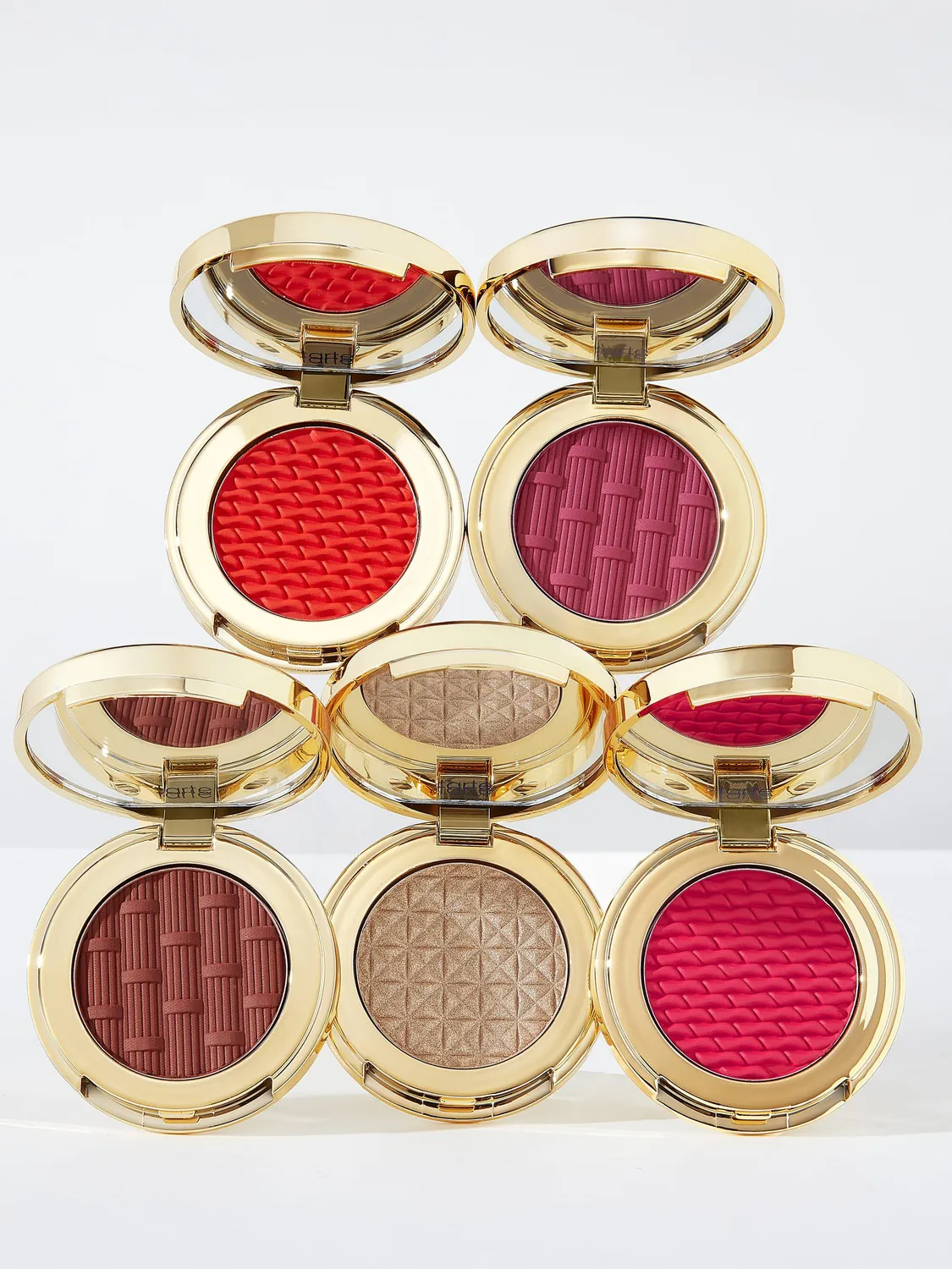Tarte Stay Golden Amazonian Clay set blush corail