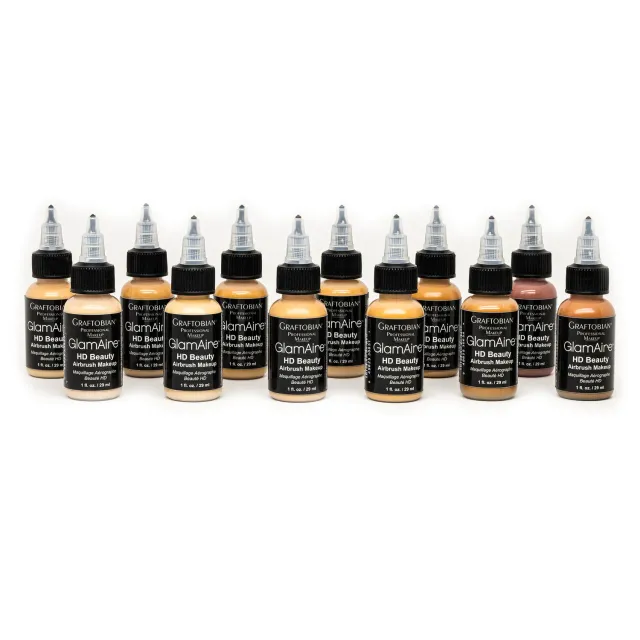 Graftobian GlamAire kit fond de teint airbrush HD 12x29ml