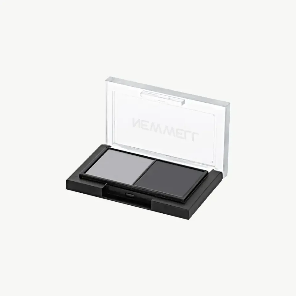 New Well Porcelain Duo Fard Paupières 01 naturel