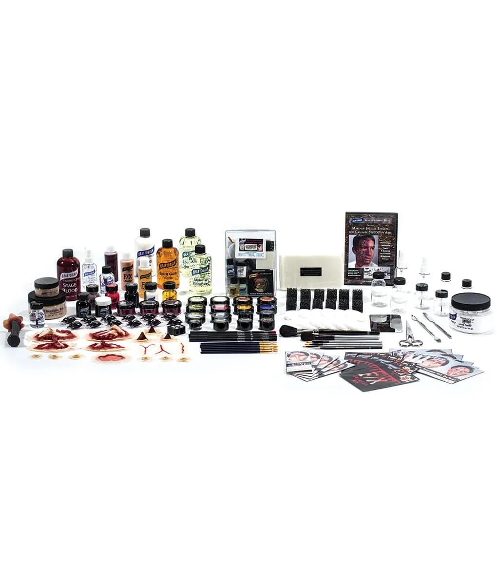 Graftobian Deluxe EMS Moulage kit maquillage FX Zuca complet