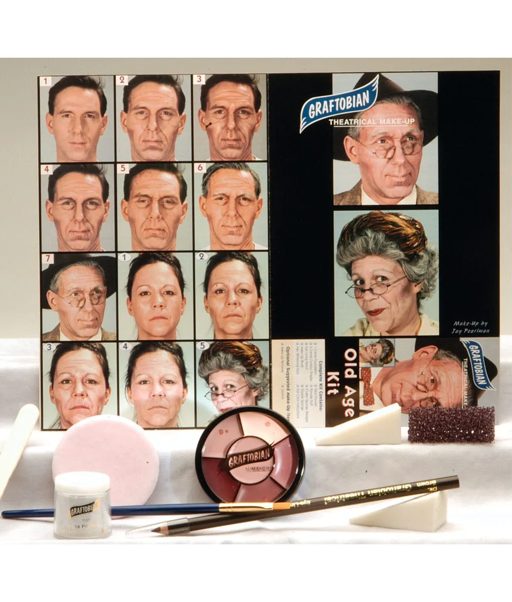 Graftobian Old Age kit maquillage vieillard théâtre