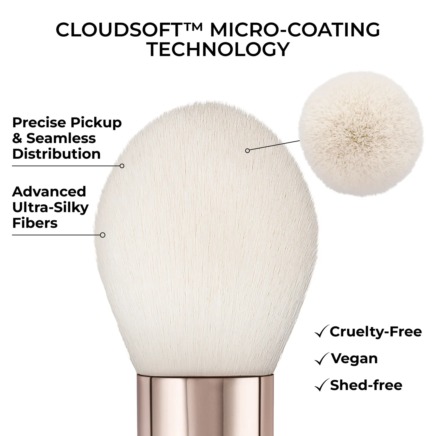 Natasha Denona HY-GLAM Powder Brush pinceau poudre doux
