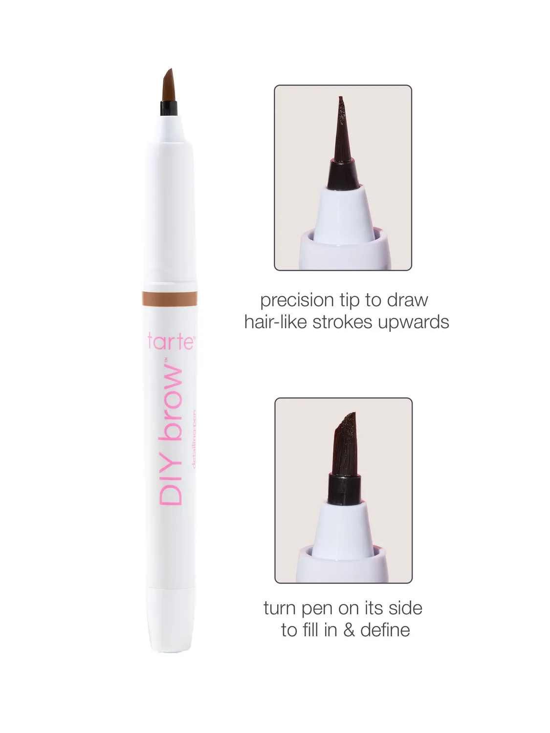 Tarte big ego feutre sourcils waterproof taupe