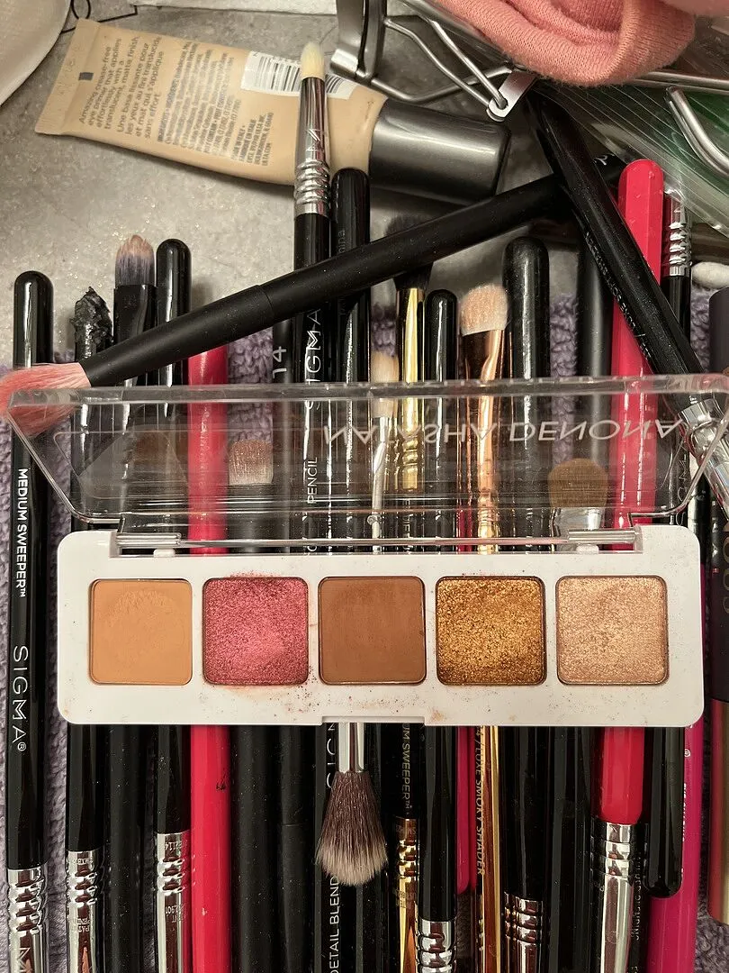 Natasha Denona Mini Sunset palette fards 5 teintes cuivrées