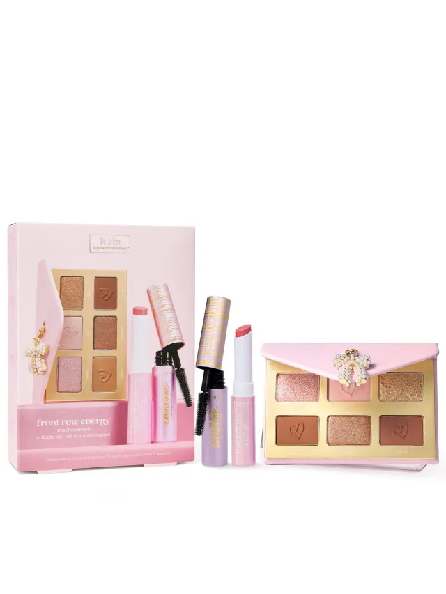 Tarte Front Row Energy coffret voyage multi palette mascara