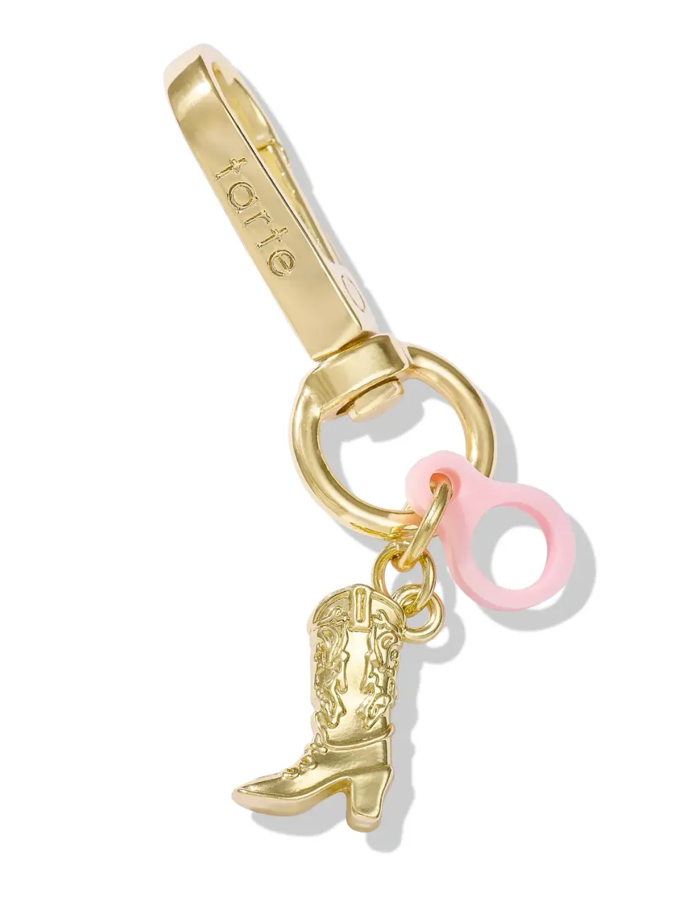 Tarte Maracuja Juicy Loop breloque boot porte-clés doré