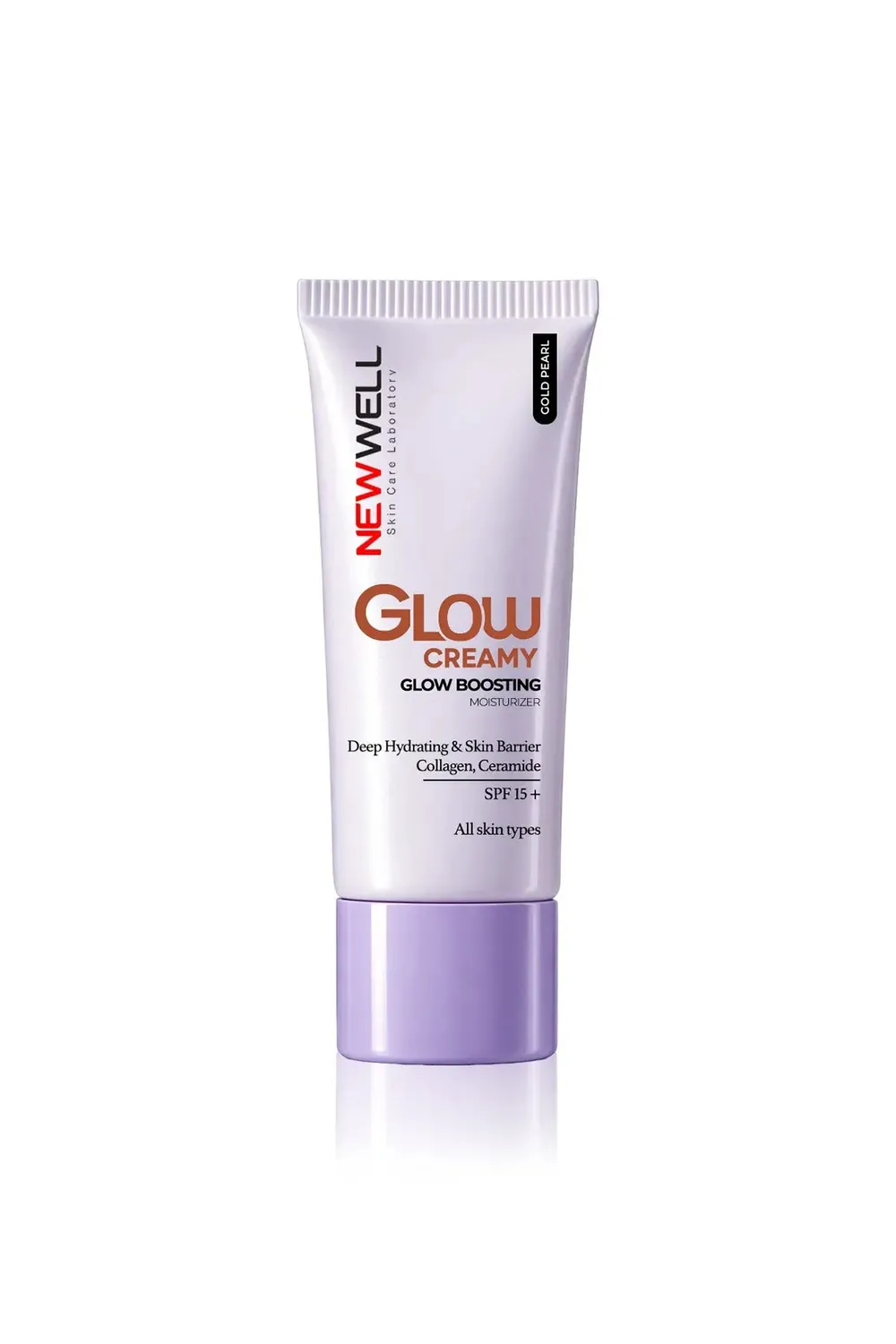 New Well Glow Boosting crème visage éclat SPF15 02 Gold 30ml