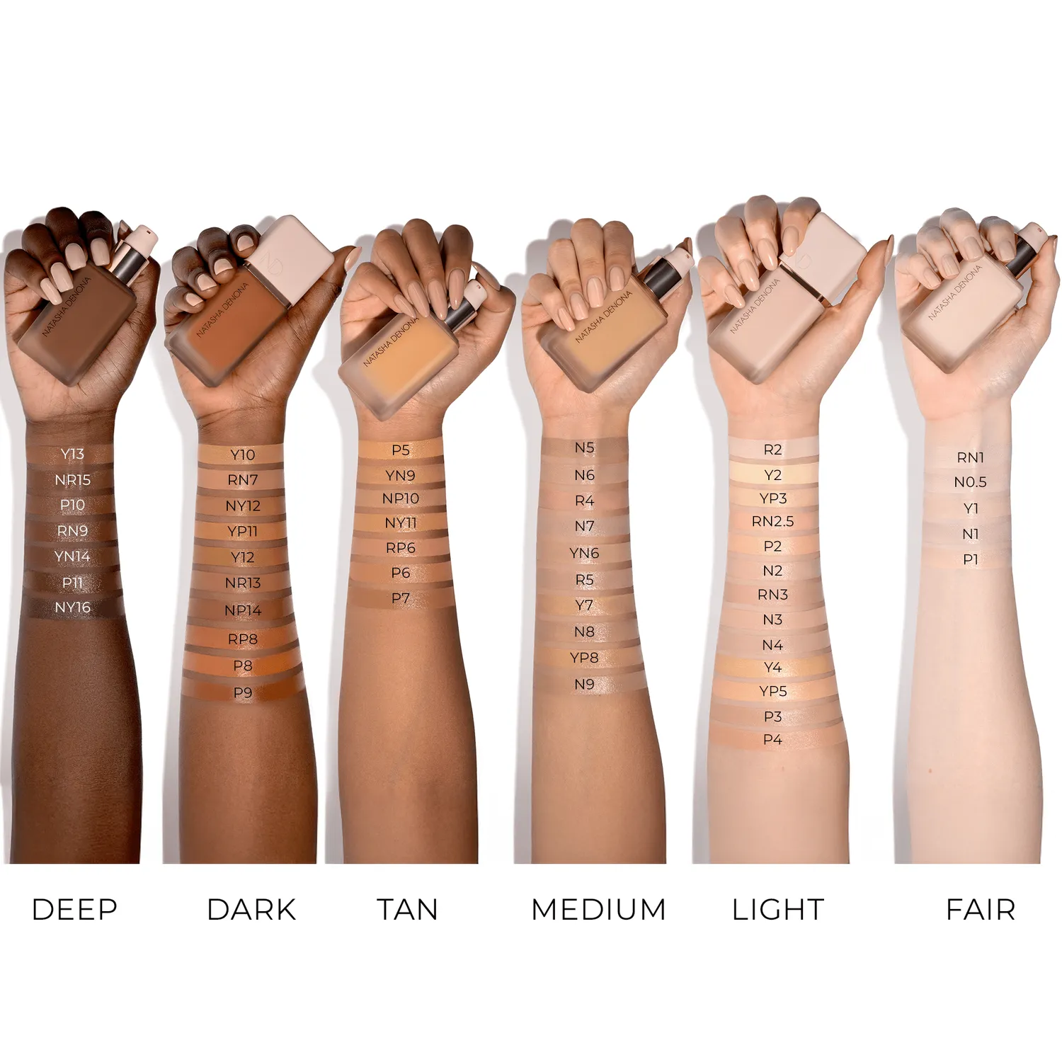 Natasha Denona HY-GLAM Foundation fond de teint sérum éclat