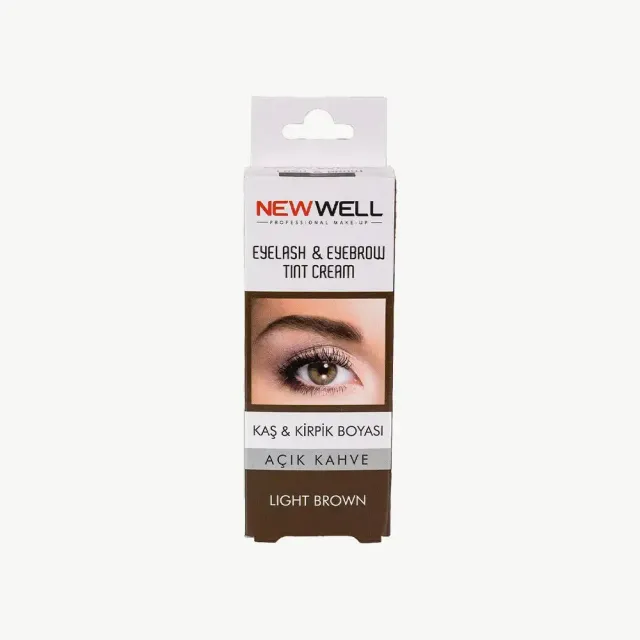 Newwell Lash & Brow Tint teinture sourcils châtain clair